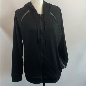 Victoria Sport Full ZIP Hoodie, Black NWT